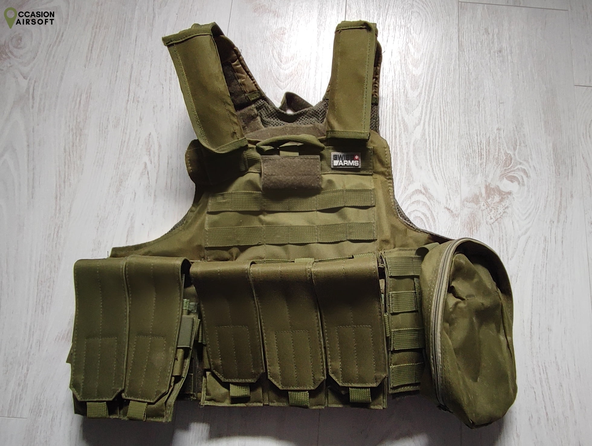 SWISS ARMS - GILET TACTIQUE LOURD - Airsoft Direct factory