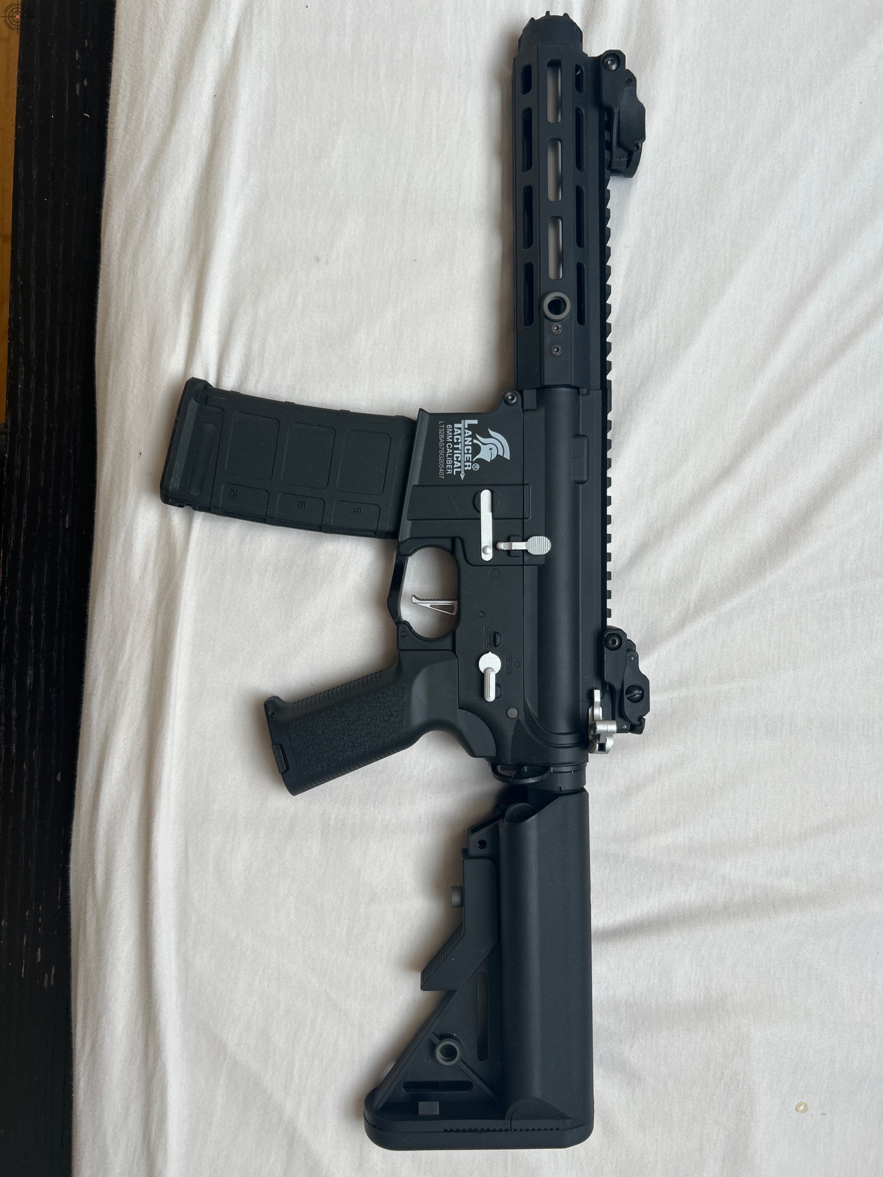 Réplique AEG Lancer Tactical LT-32 Hellion Black / Silver