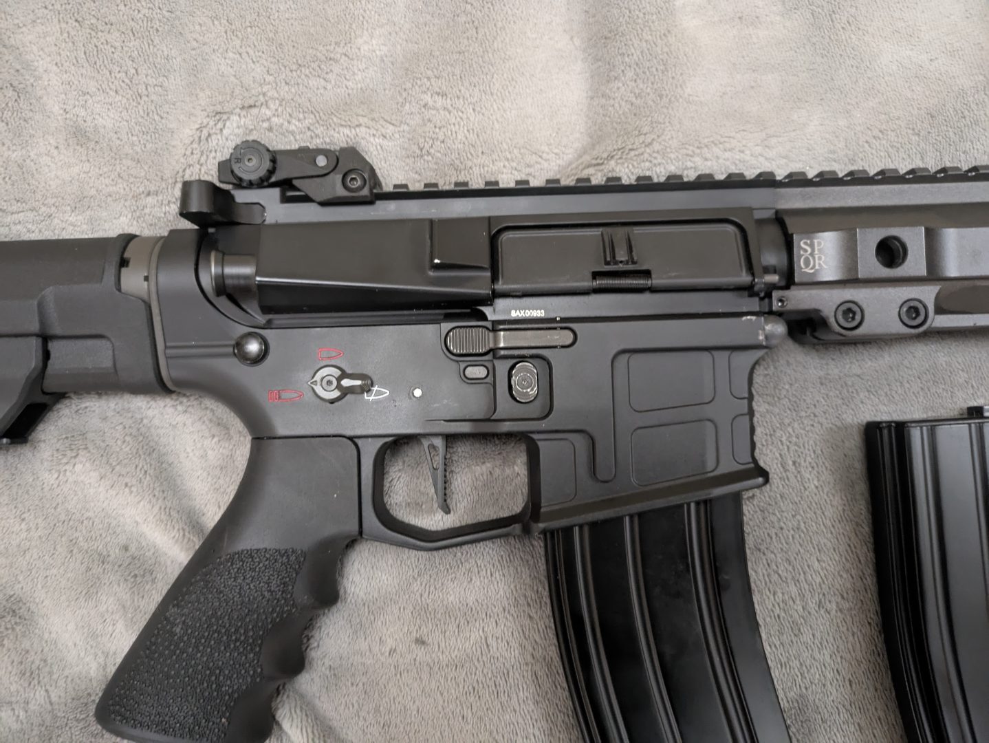 Réplique ASTRA XI SHADOW SECUTOR AEG Rebuild et Uprgradée