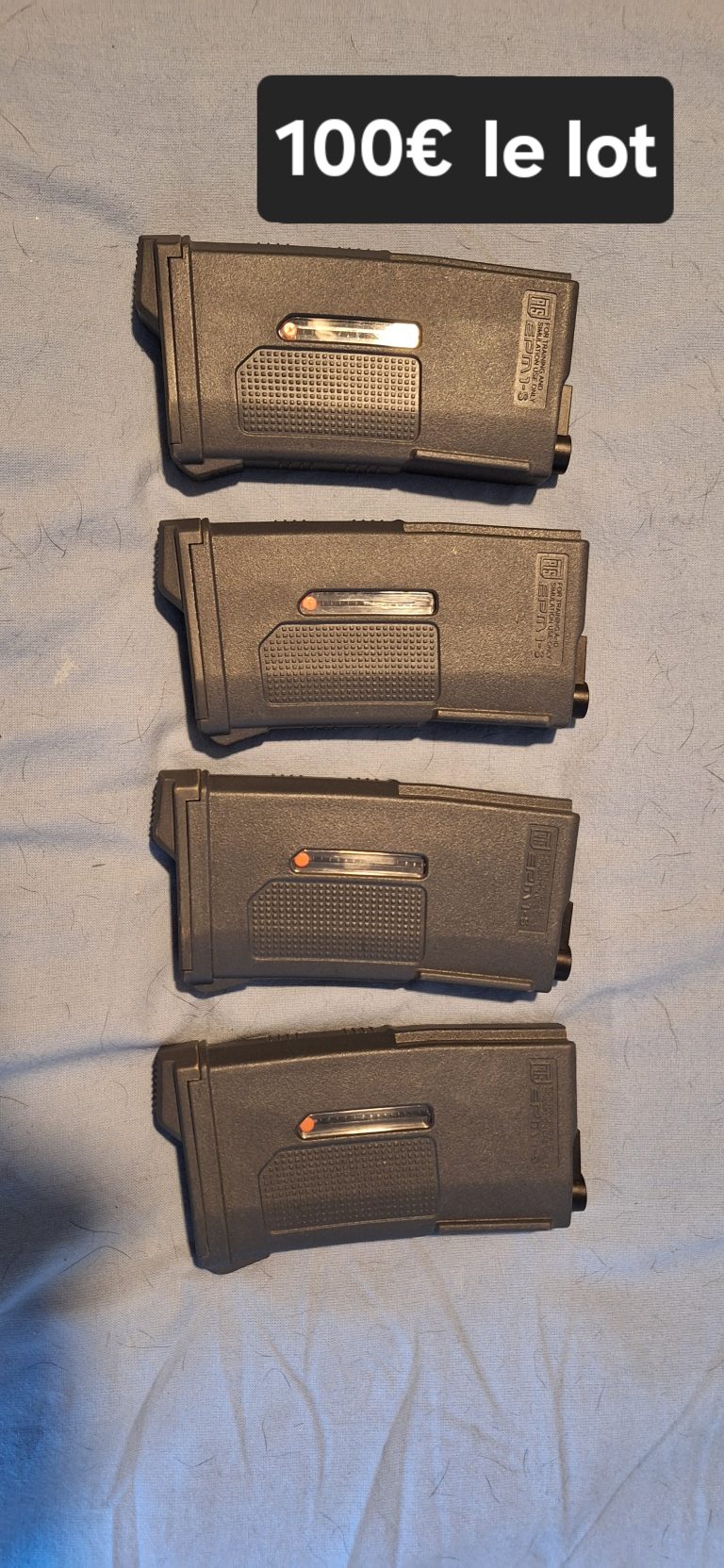4 chargeurs PTS