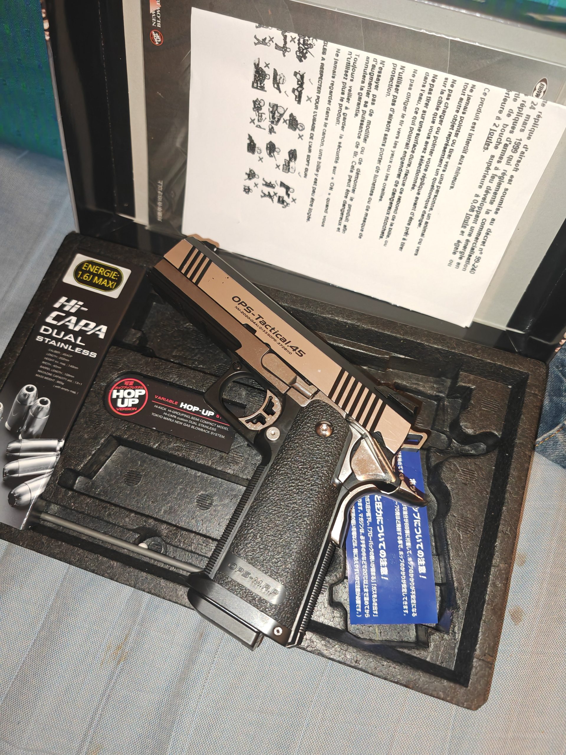 Hi capa 4.3 stainless Tokyo Marui