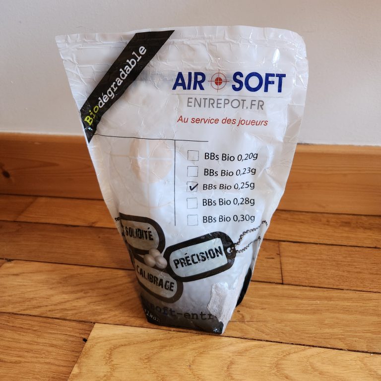 Billes BIO 0.25g airsoft entrepot