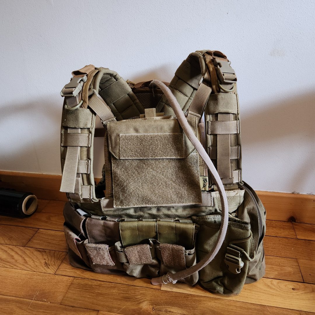 Rhodesian Recon Vest (RRV) RG – Flyye industries + poches et backpack