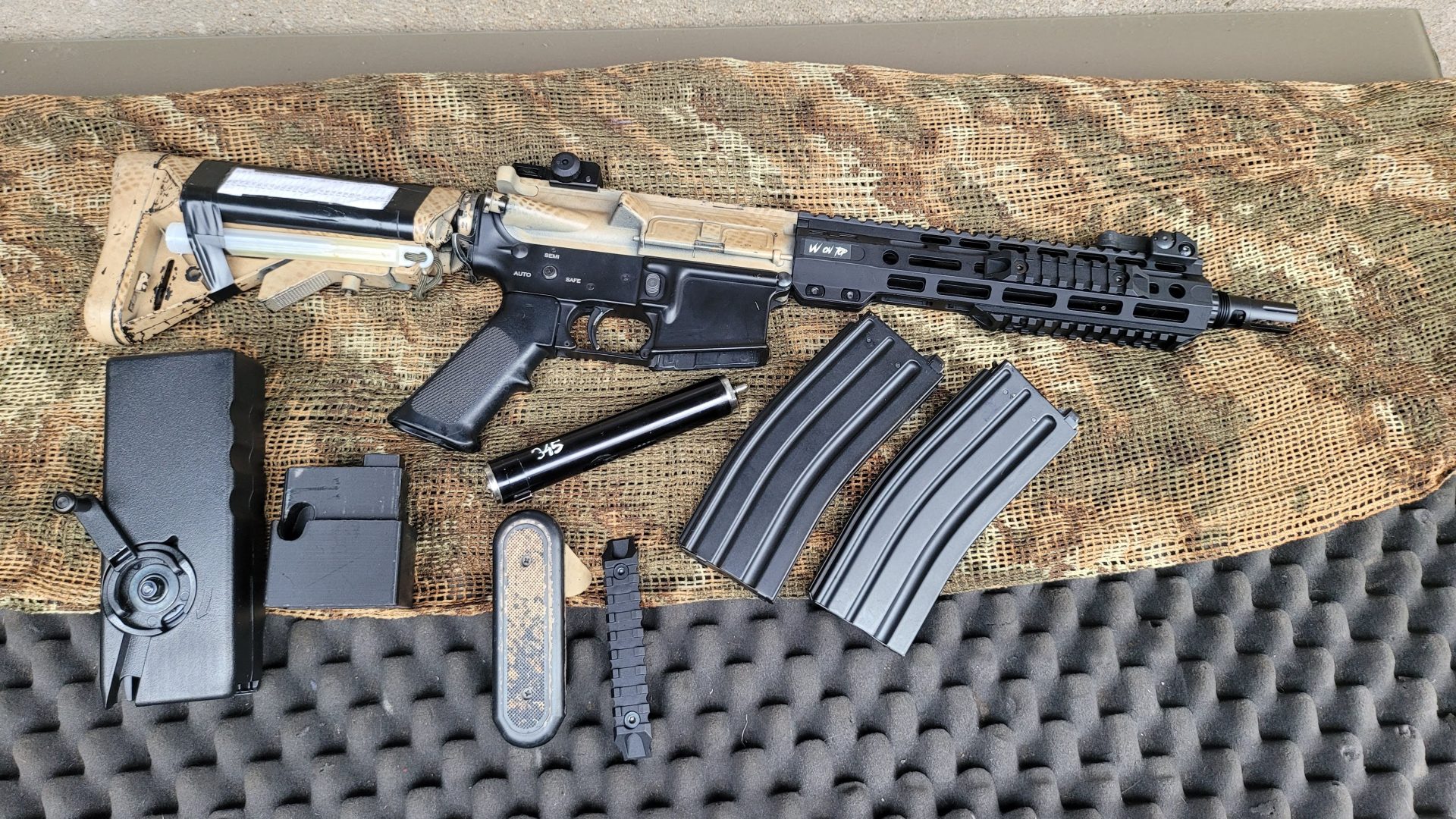 G&D M4 DTW fiabilisée (copie Systema PTW) – état : moteur à changer