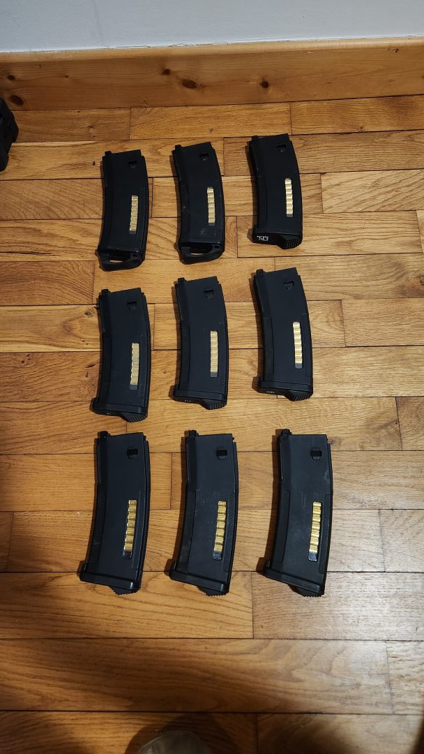 9 chargeurs EPM PTS moddés pour Systema PTW & clones