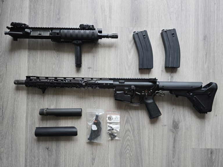 M4 GBBr avec 2 uppers