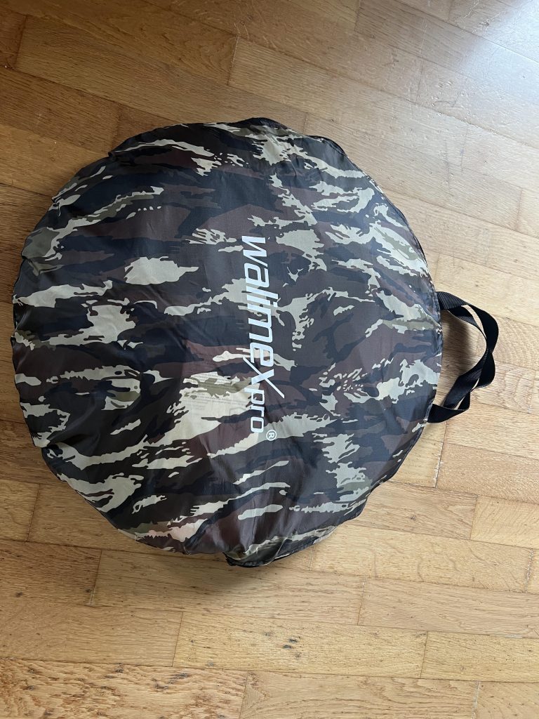 tente camouflage walimex pro