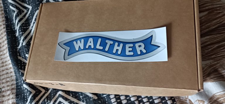 Autocollant "Walther" OFFICIEL