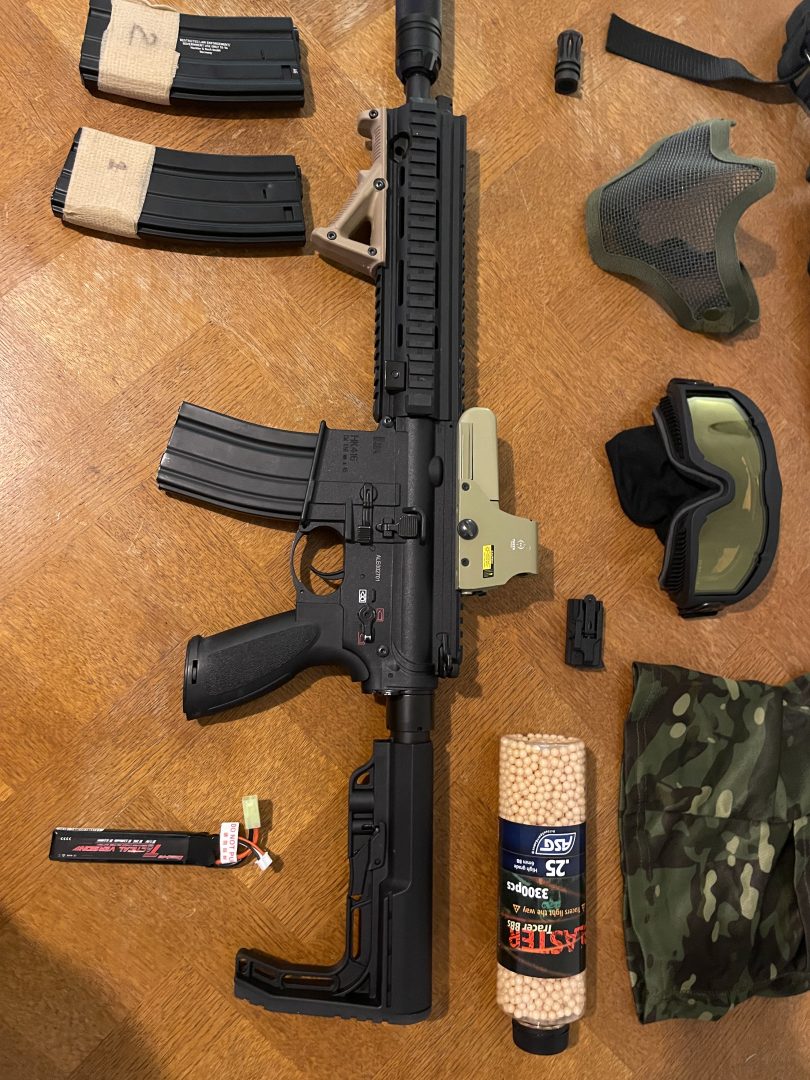 HK416 A5 Sportline et équipement – Kit débutant !