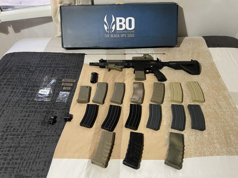 BO Delta 595 elite pro full metal 11 pouces + chargeurs