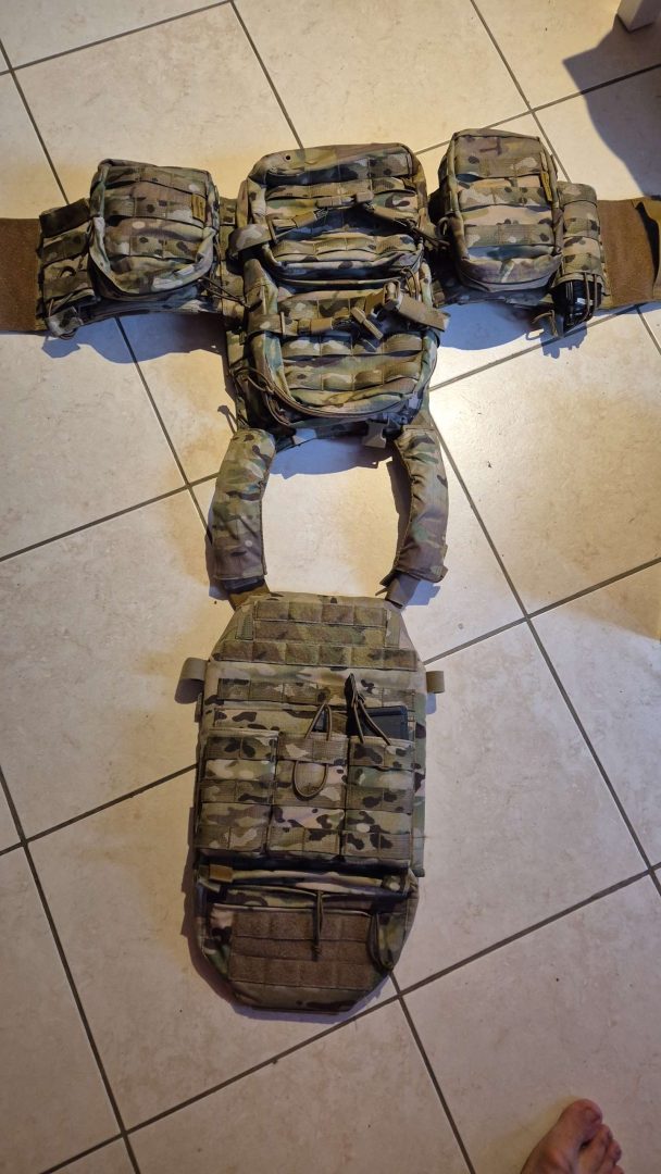Gillet multicam DCS Assault Warrior systeme