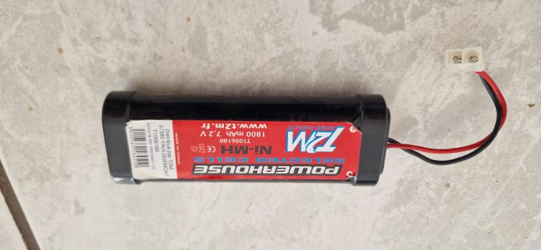 Batterie Ni-MH 7.2V 1800mAh pour airsoft / modélisme