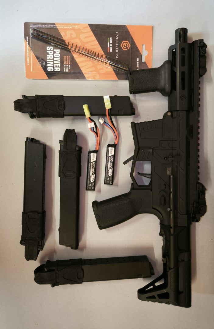 Reaper xs emr pdw évolution airsoft
