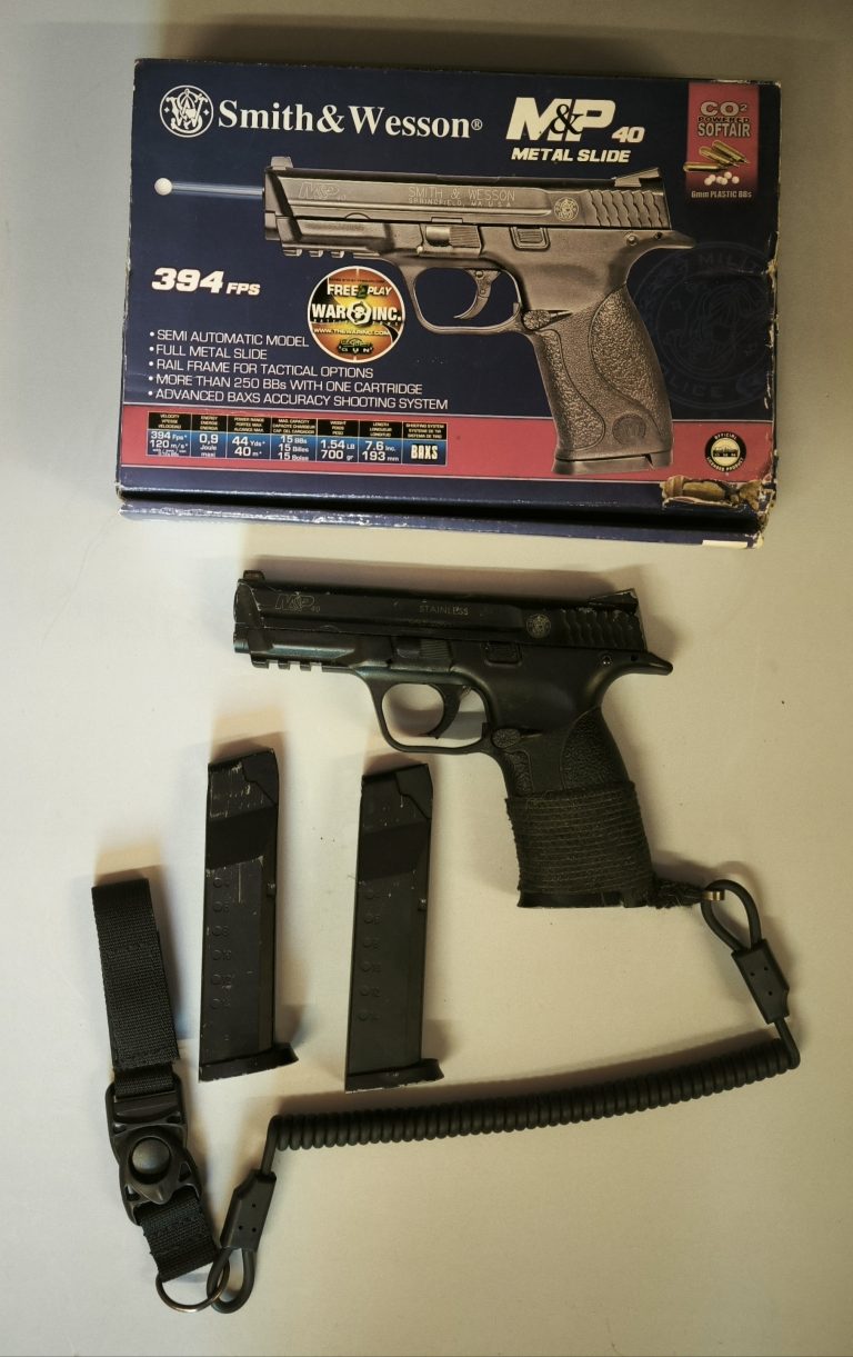 M&P40 smith et Wesson CO2 GNB