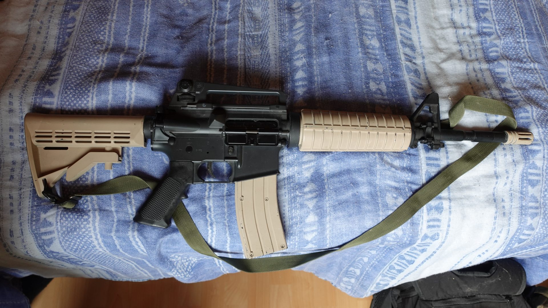 M4 corps plastique