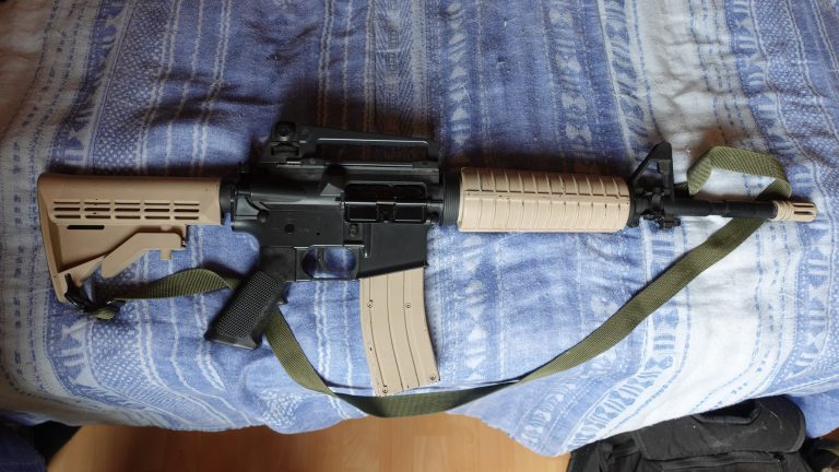 M4 corps plastique