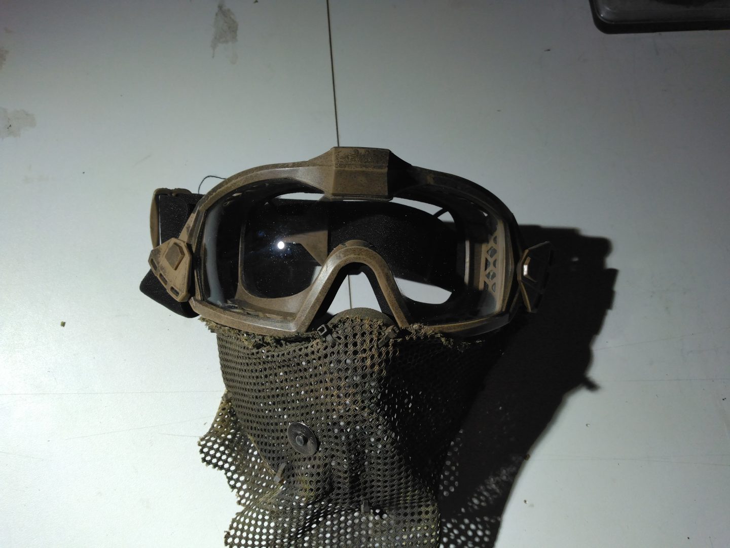 Masque ventillé + grille