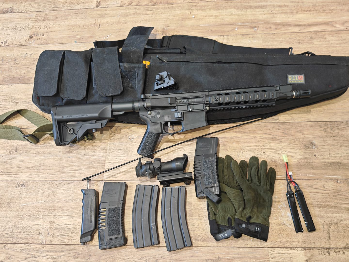 M4 Amoeba AM008 avec accessoires
