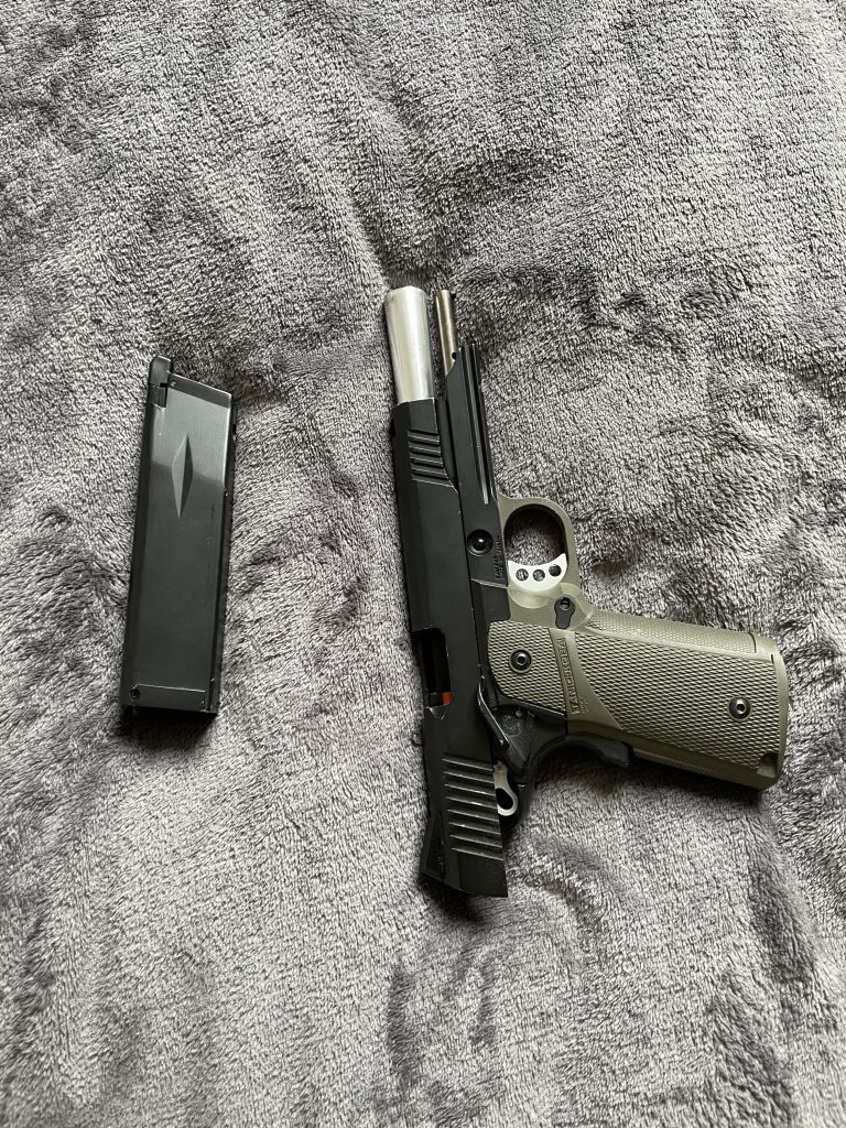 Réplique M1911 vert CO2