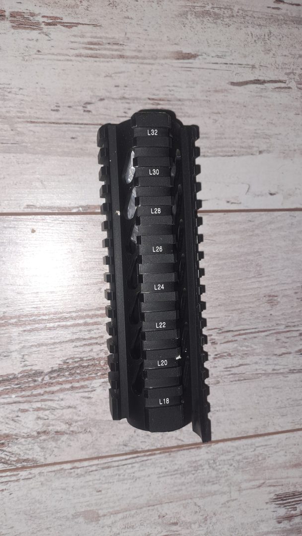 Garde main m4 rail picatinny