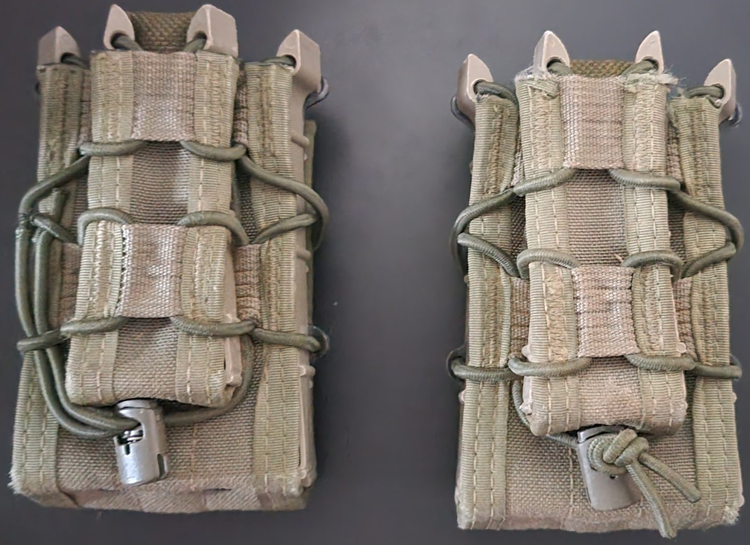 High Speed Gear – X2RP Taco Vert Olive porte chargeur double + chargeur PA/arme de poing