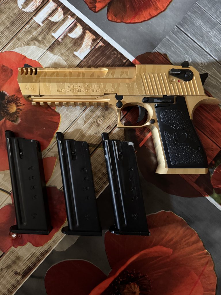 Desert Eagle Gold Tiger Stripes