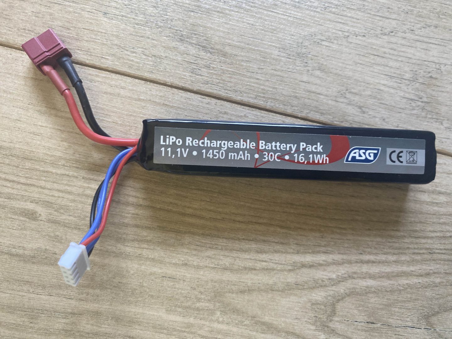 Batterie LIPO ASG 11,1v 1450 mah 30c