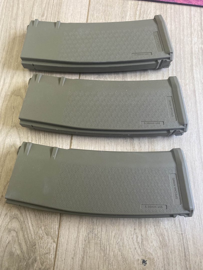 Lot de 3 Chargeurs Specna Midcap 125 billes