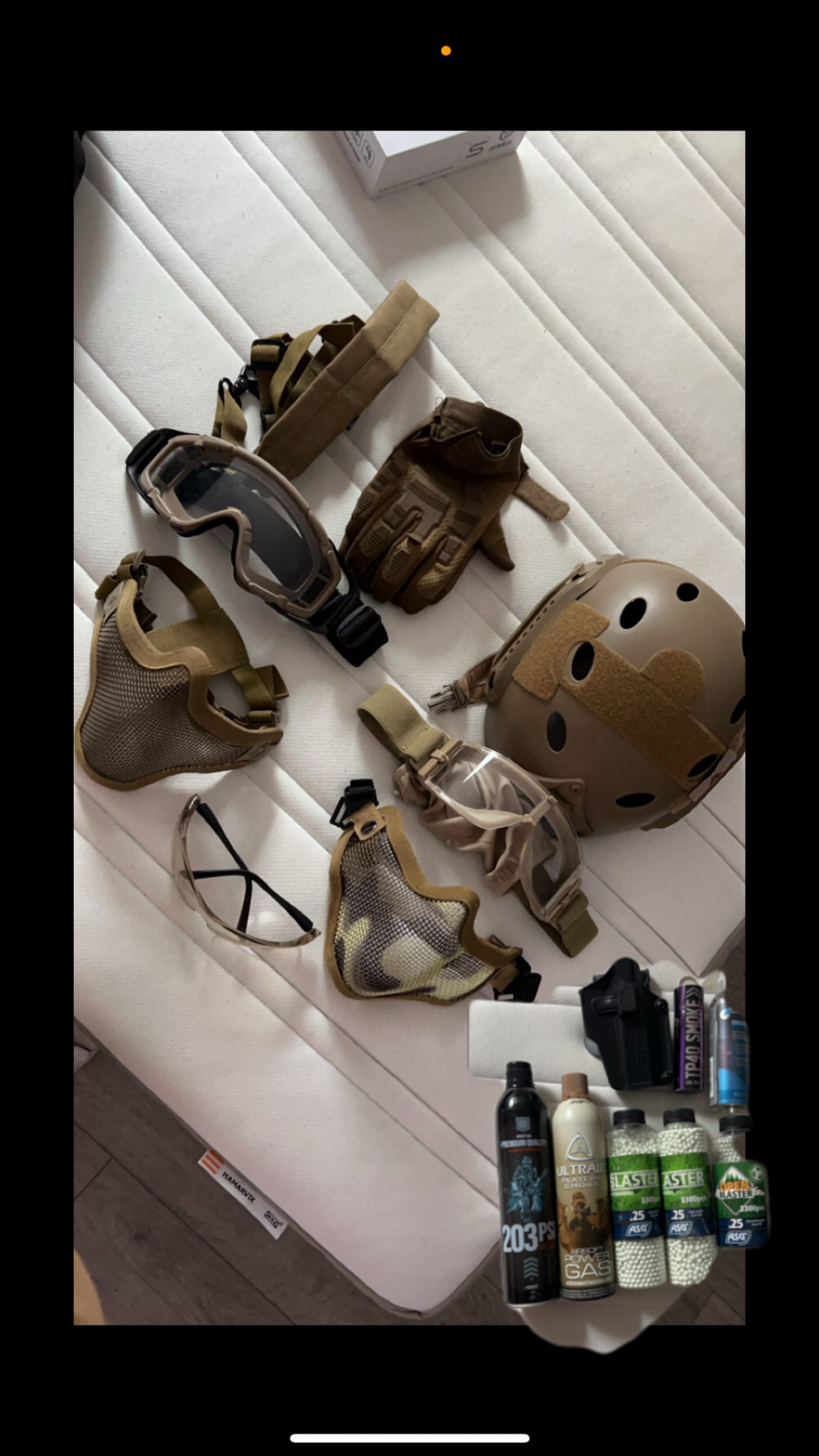 Répliques et équipements d’airsoft