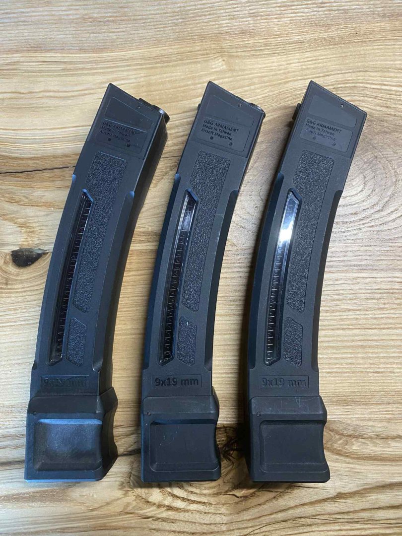 Chargeur Mid-cap 130 billes MXC9 Enhanced G&G Armament