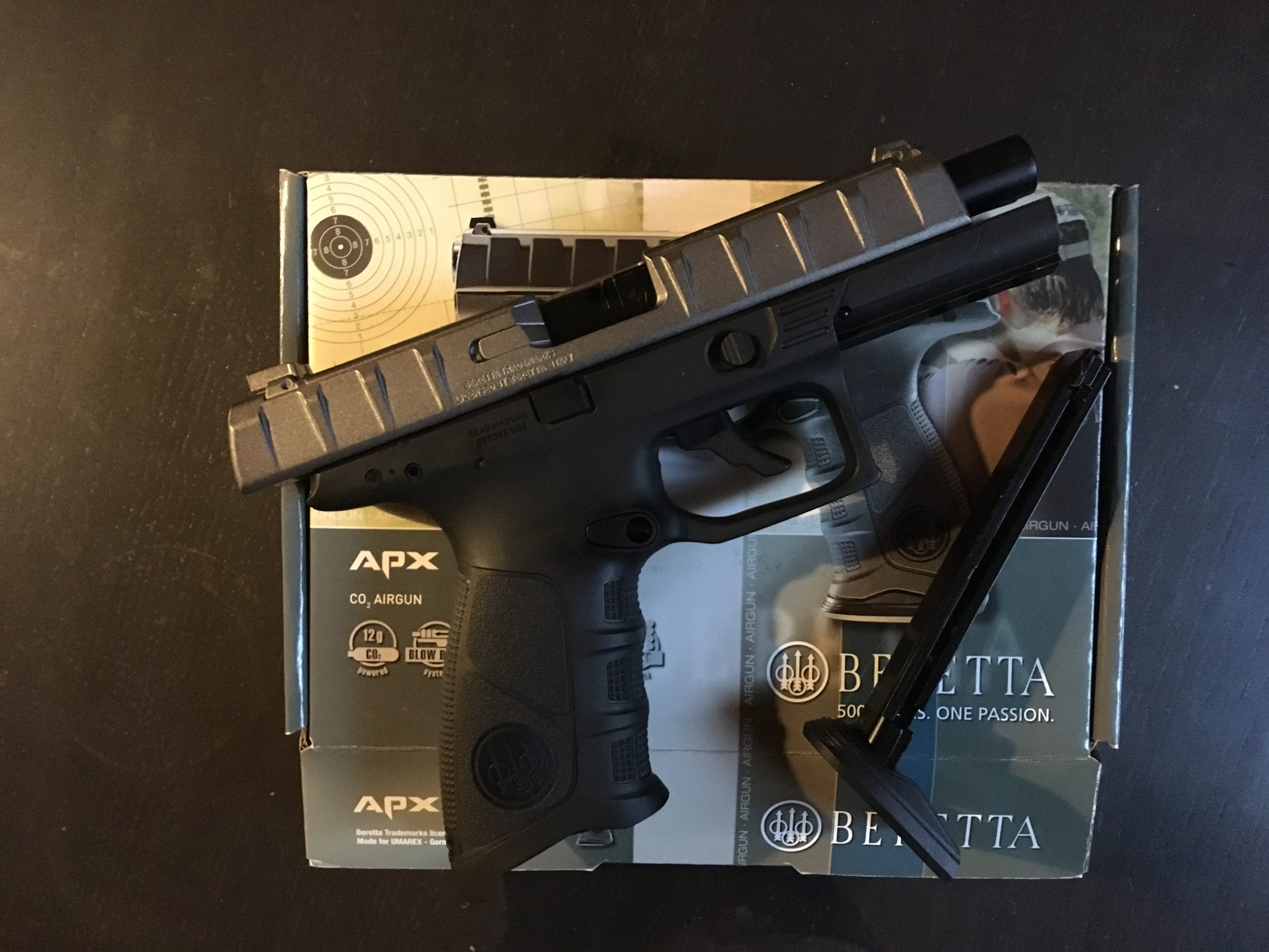Beretta APX UMAREX – 4.5 mm steel BB CO2 2.5J