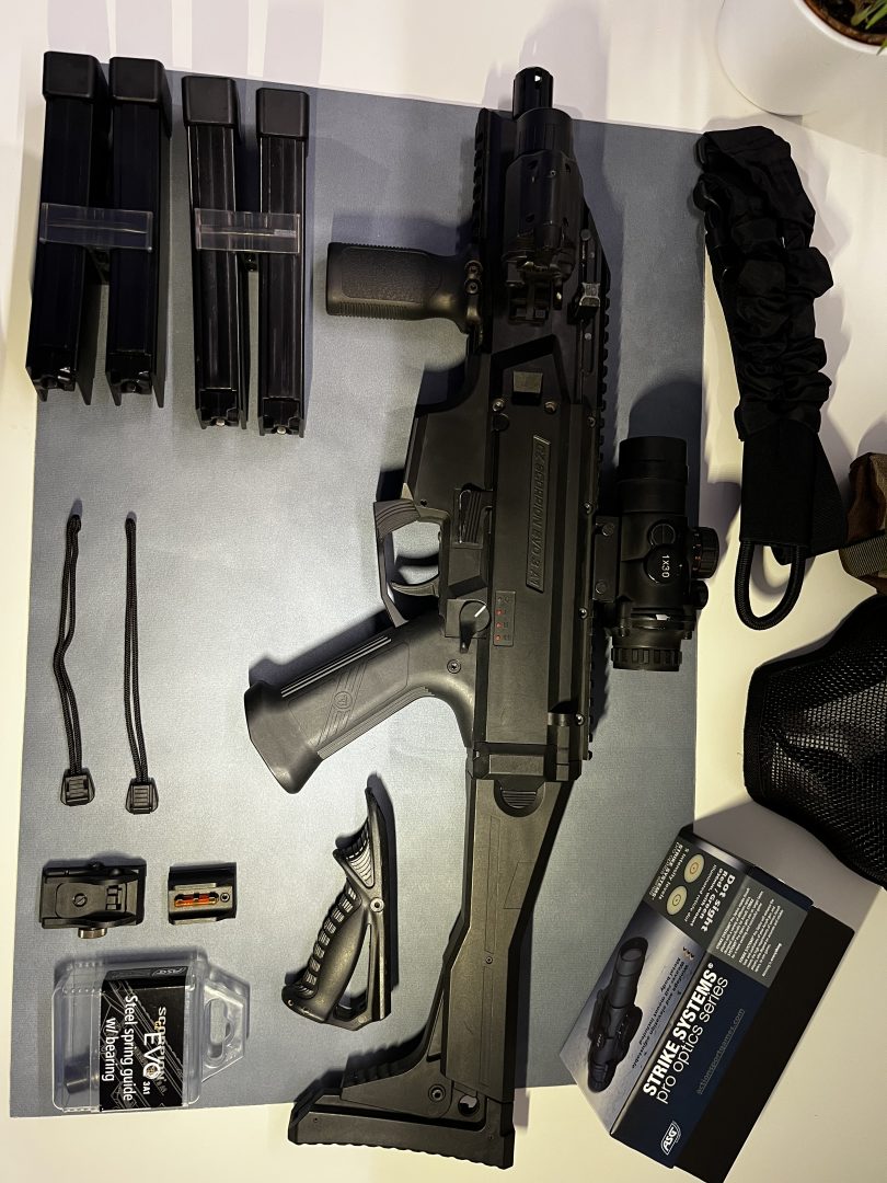 CZ Scorpion Evo 3A1 + accessoires – Trés bon état – pack complet