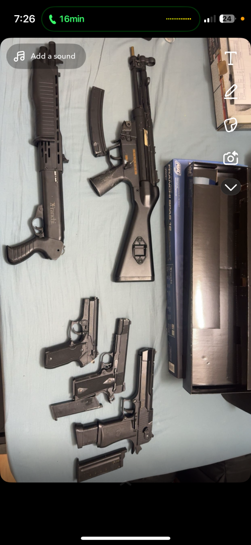 LOT Mp5 / colt / spas12