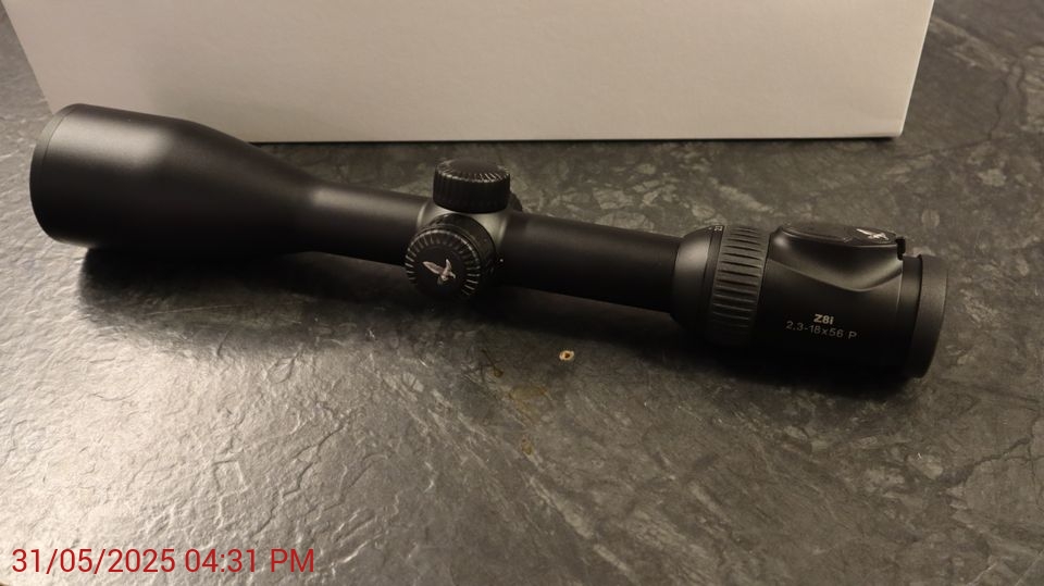 Lunette Swarovski Z8i 2.3 18×56 P