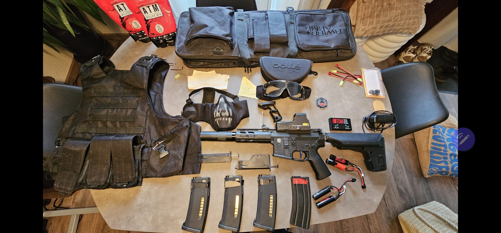 Krytac Trident MK2 AEG Noir + accessoires