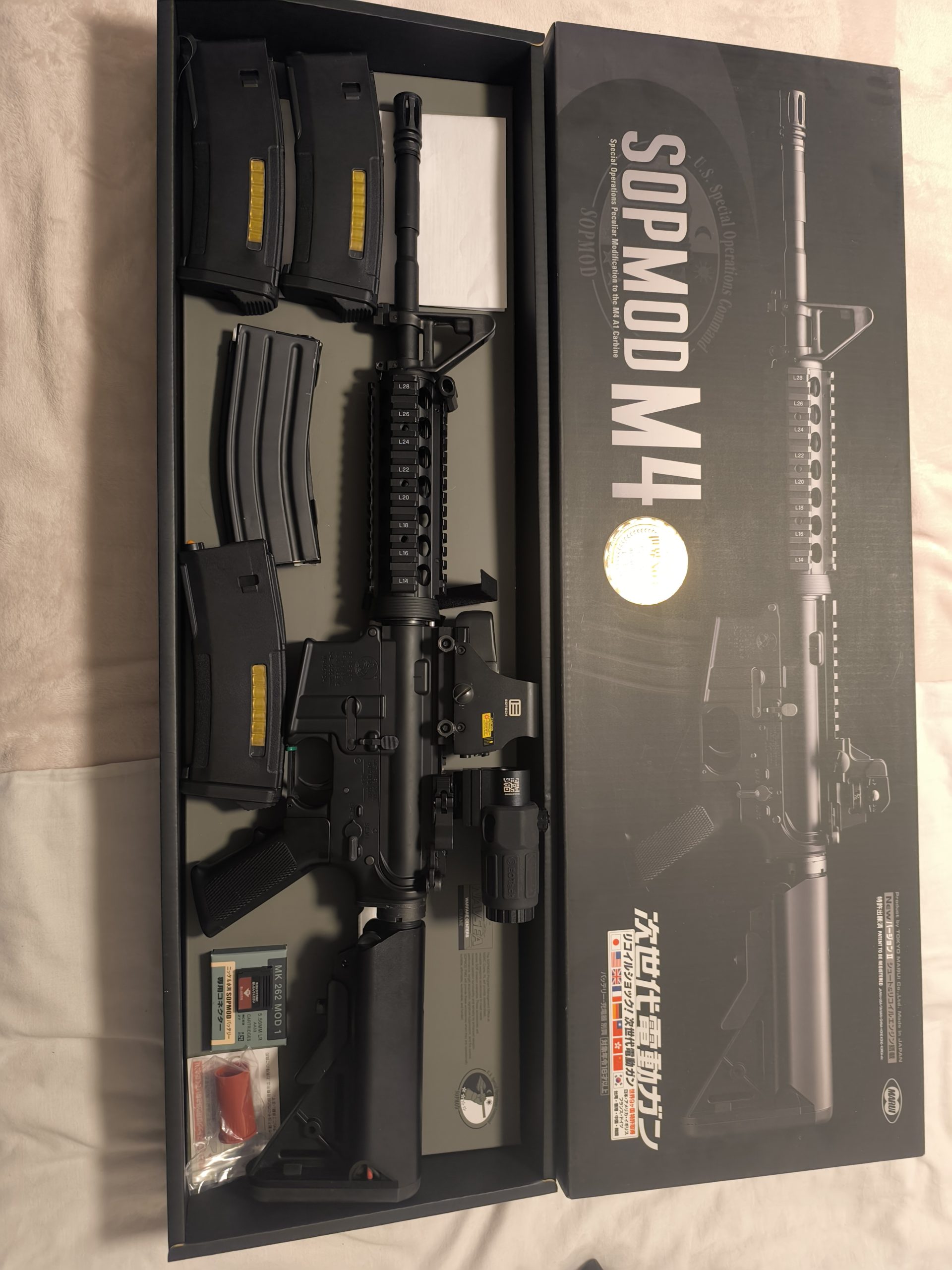 M4 EBB Tokyo marui sopmod AEG