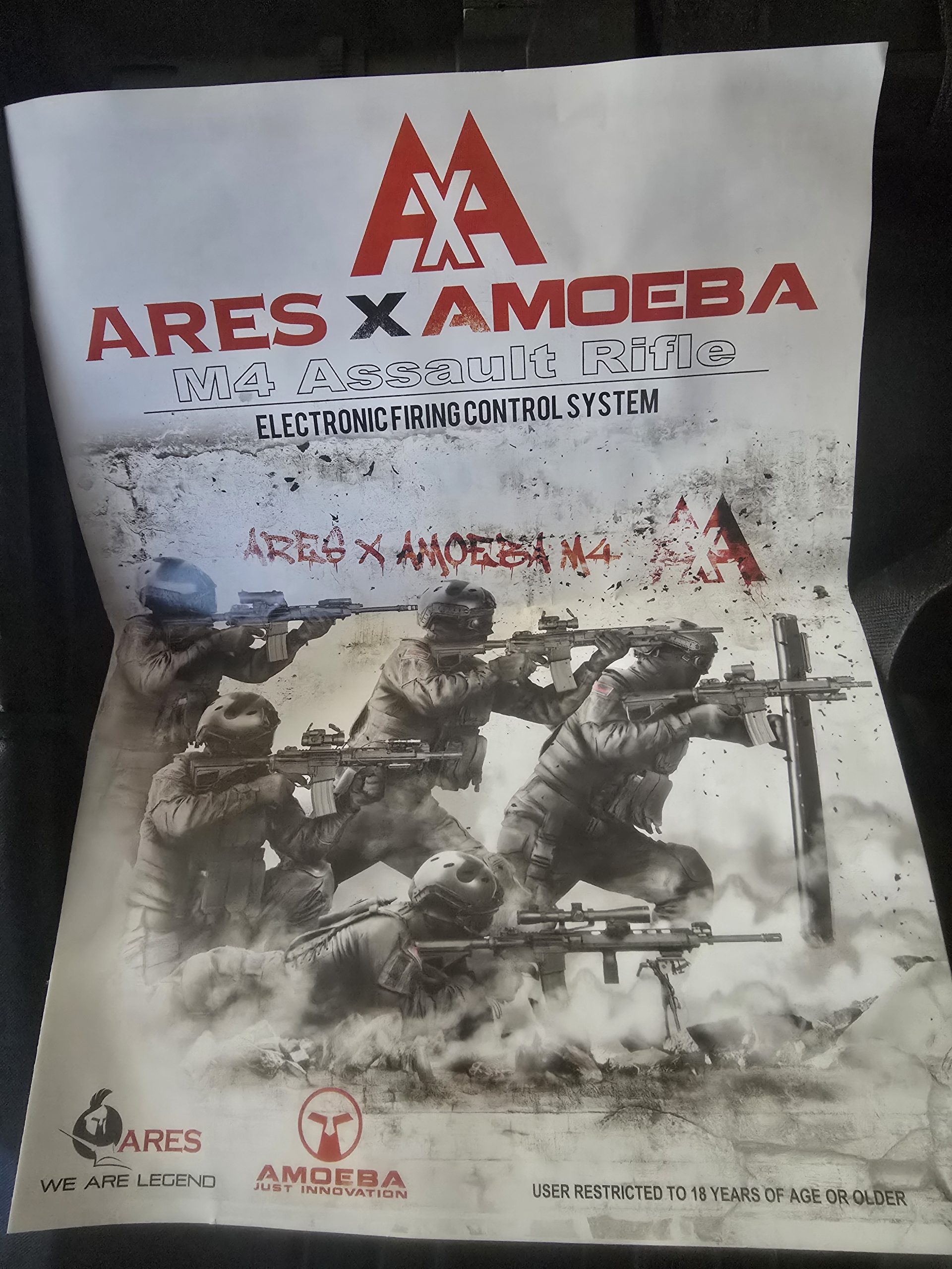 M4 assault rifle ares x amoeba