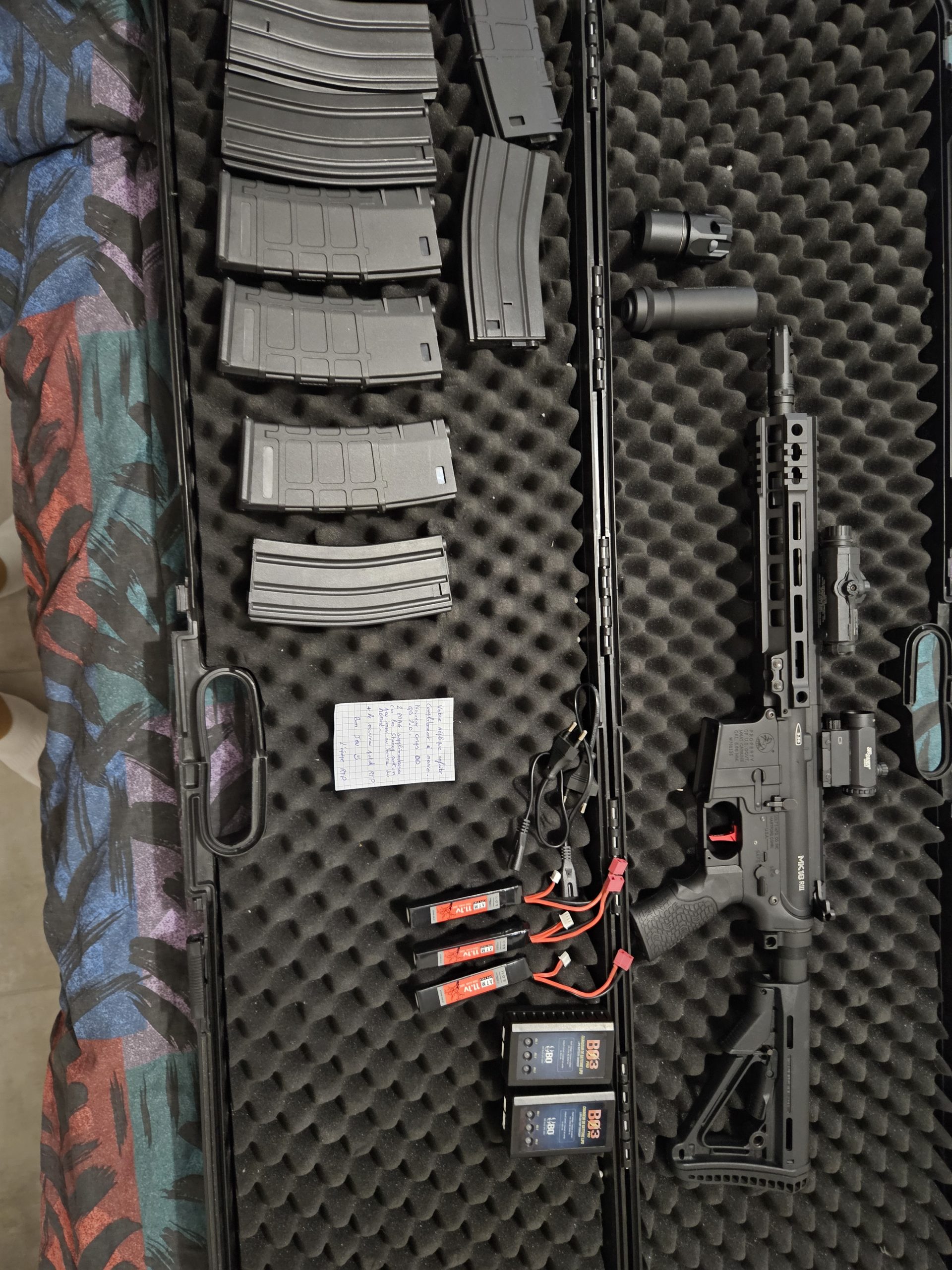 M4 N-AEG de chez RTP airsoft