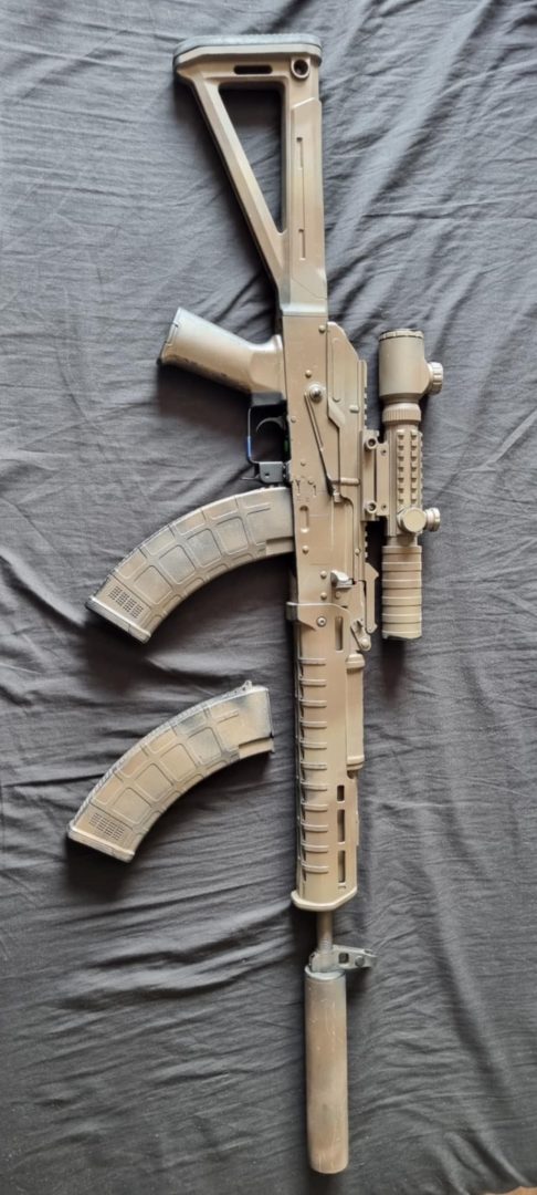 AK74 Cyma Full Upgrade DMR + Lunette VOMZ 3-9×32 – 310 FPS – Prête à jouer !