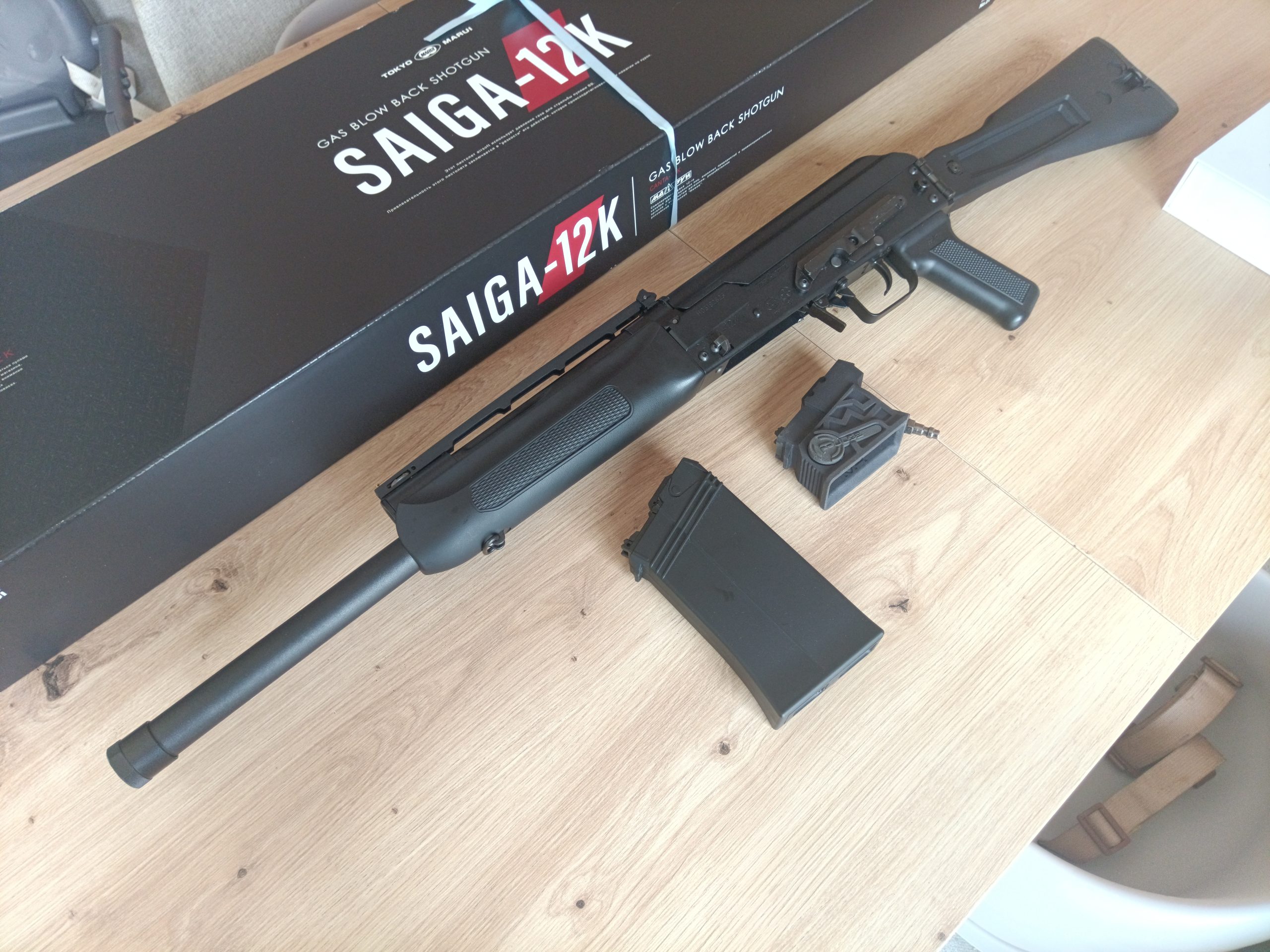 Saiga12k marui + Pulse HPA 430fdpin