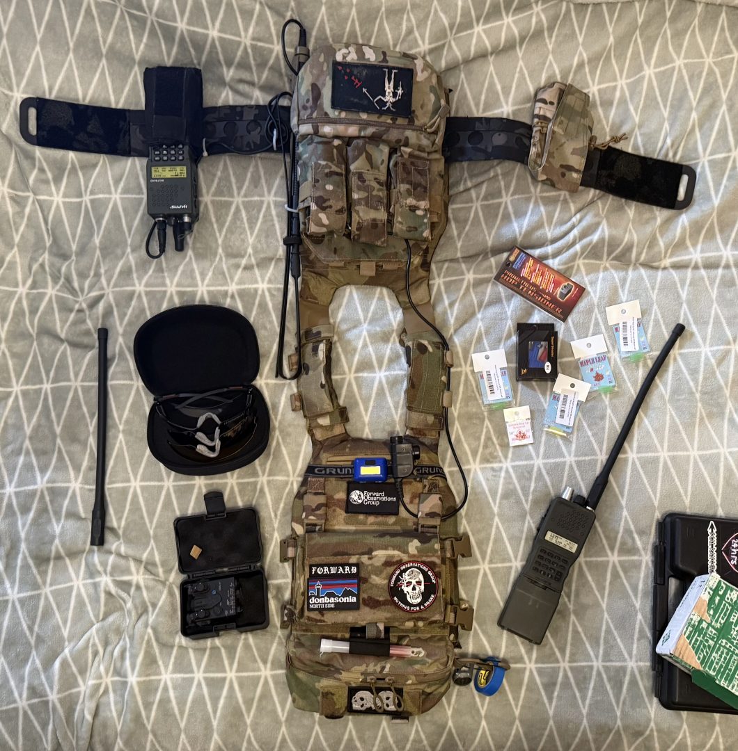 Gilet Multicam complet