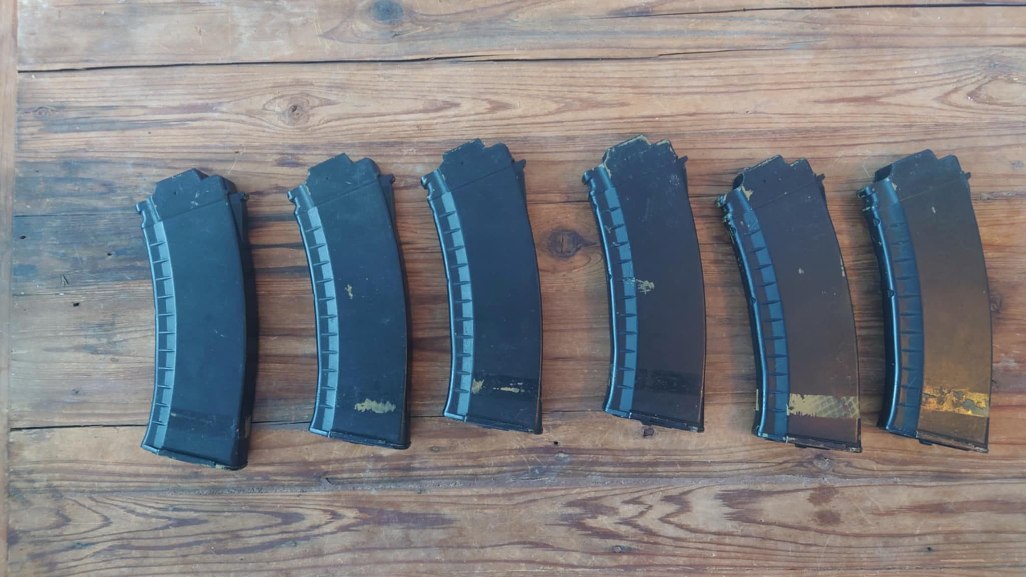 6 chargeurs mid cap (74 bbs) pour AK Tokyo Marui next gen (AK Storm, AK102, AK47 next gen etc..)