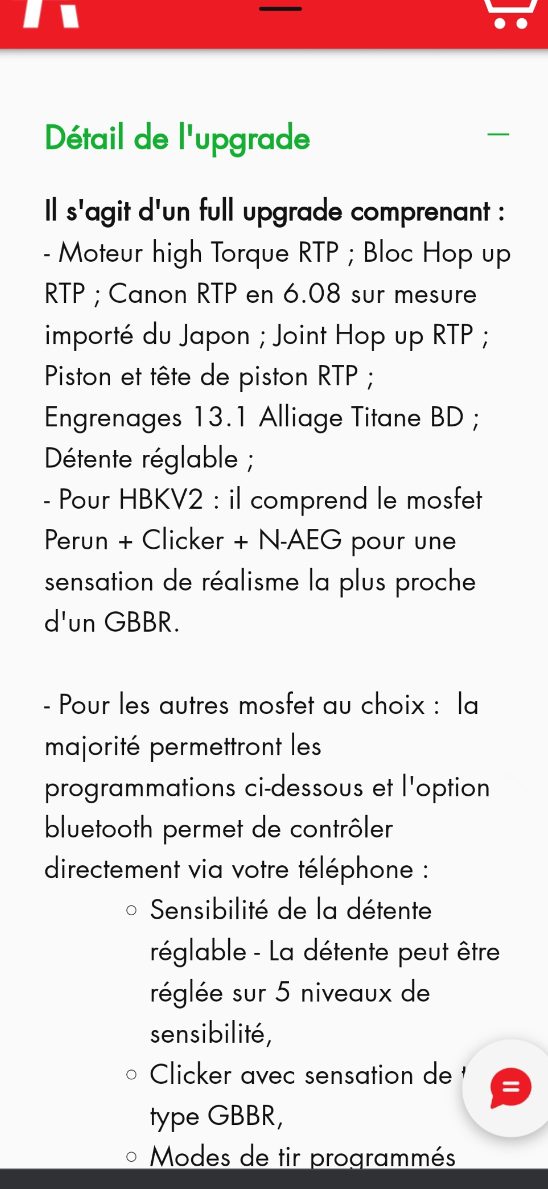 M4 N-AEG de chez RTP airsoft