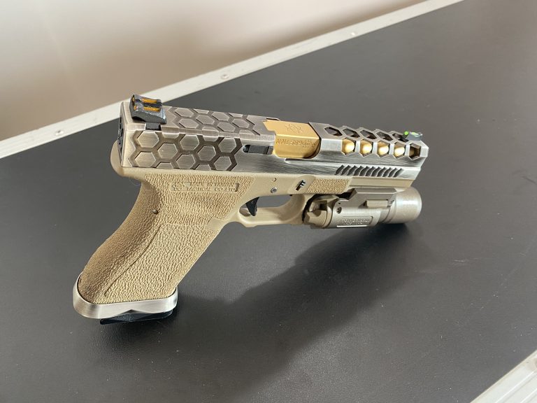 WE Glock 17 T6 Tan Custom