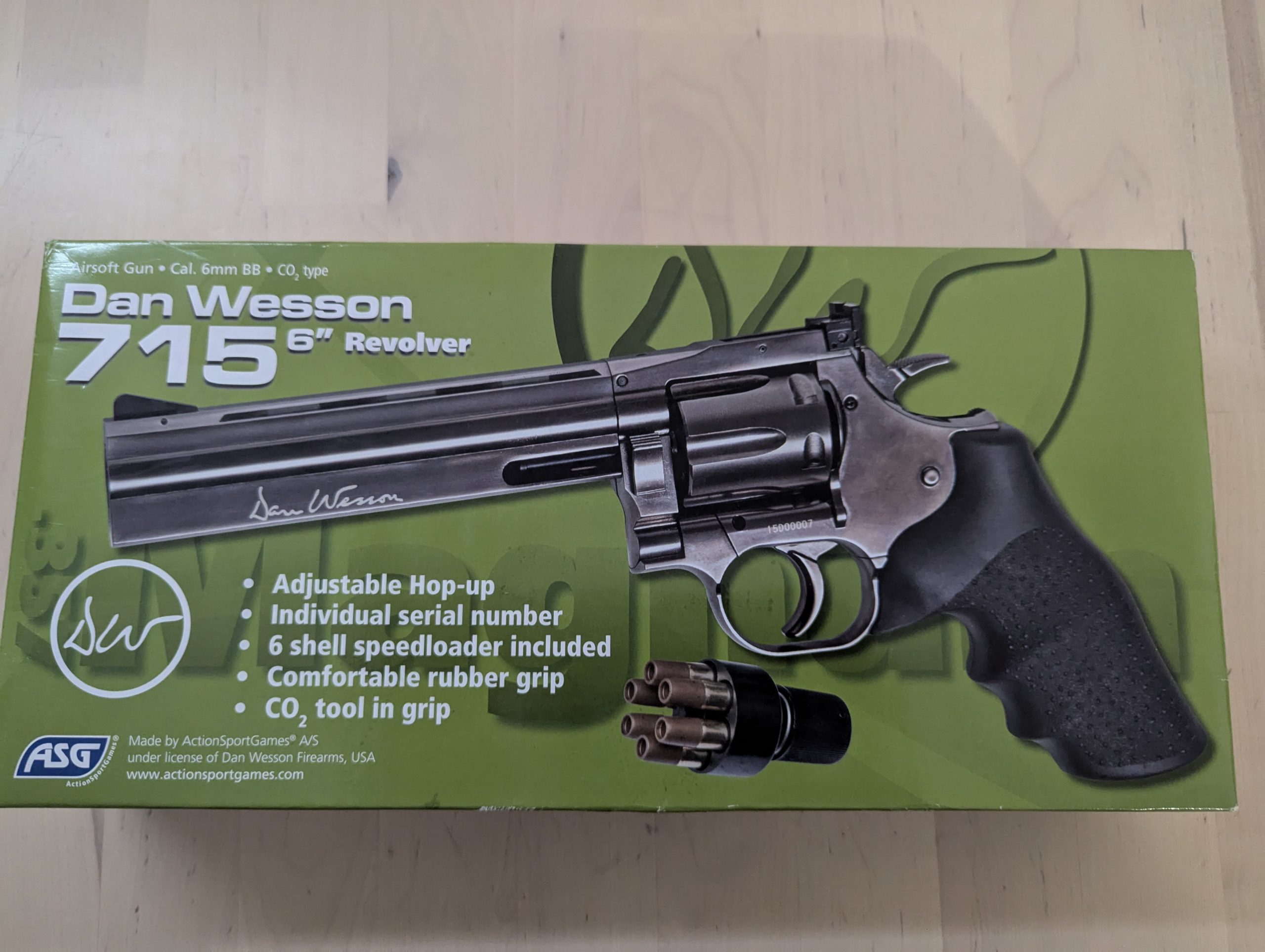 Dan Wesson 715 6" CO2