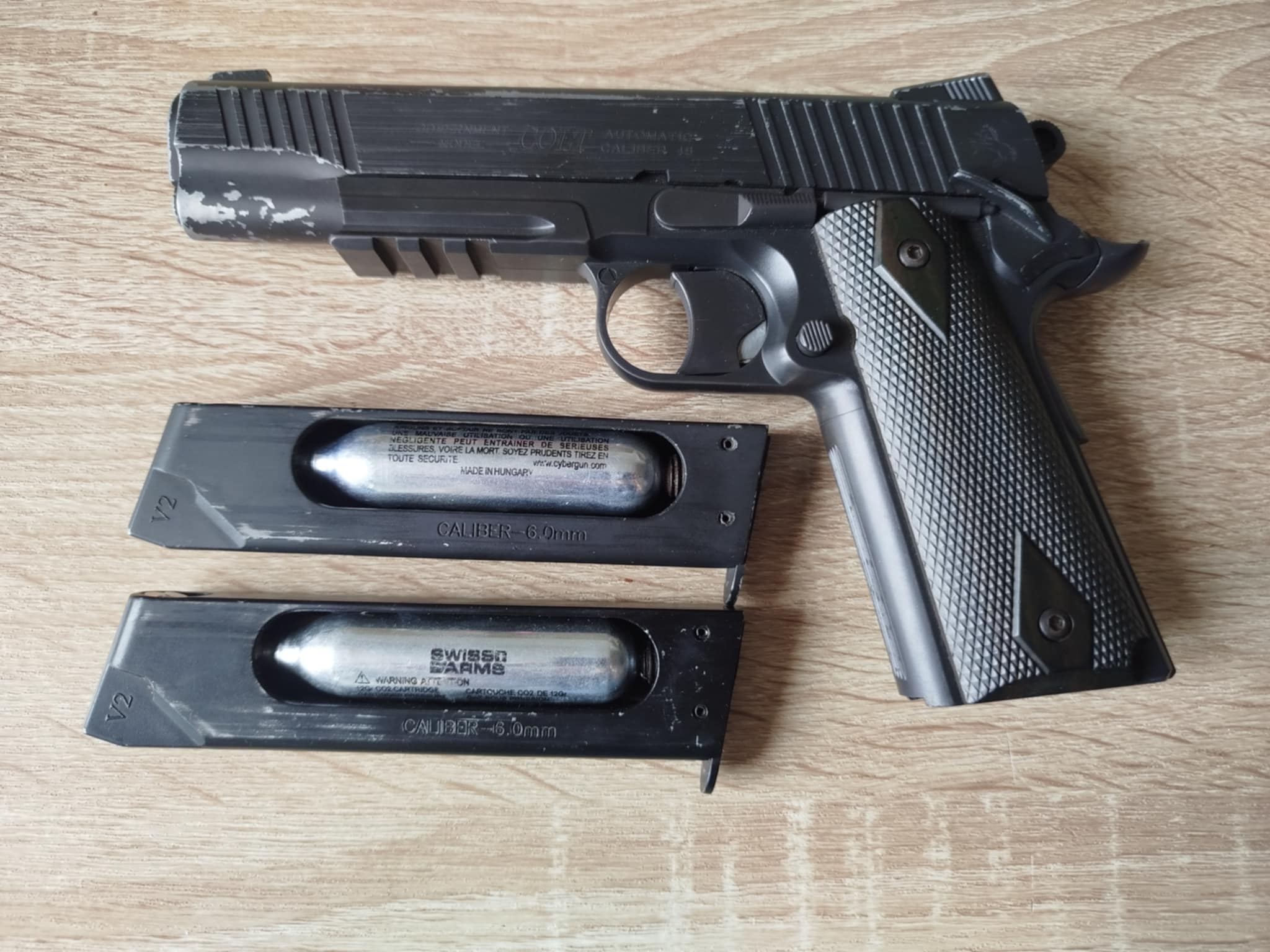 M1911 CO2 plastique/métal (culasse) non blowback
