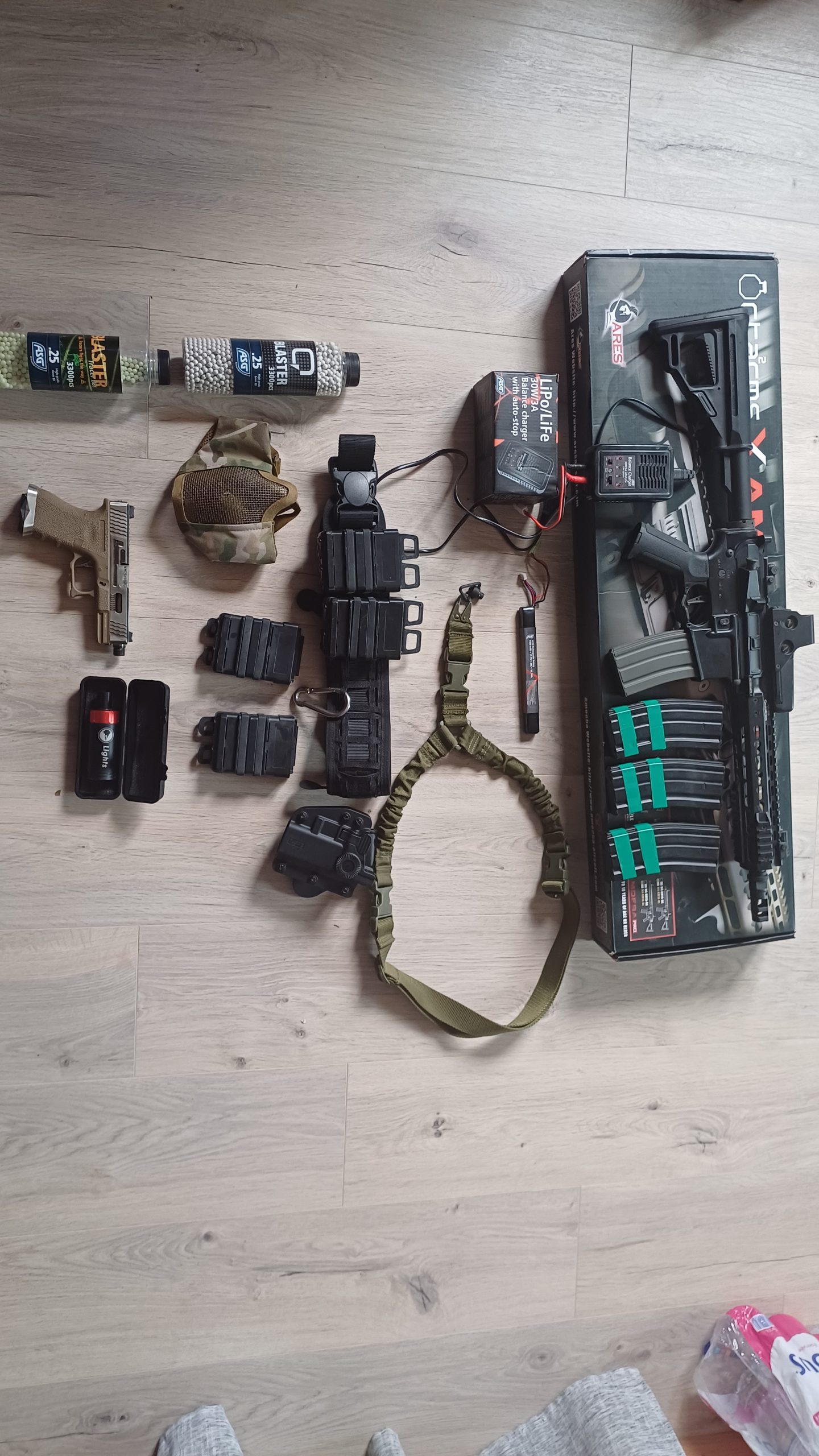 Pack airsoft