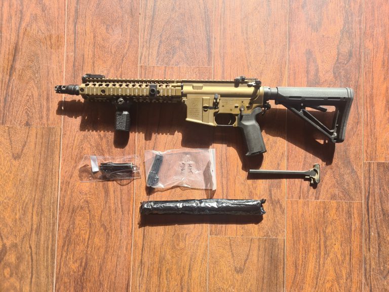 MK18 GHK Burnt Bronze Cerakote