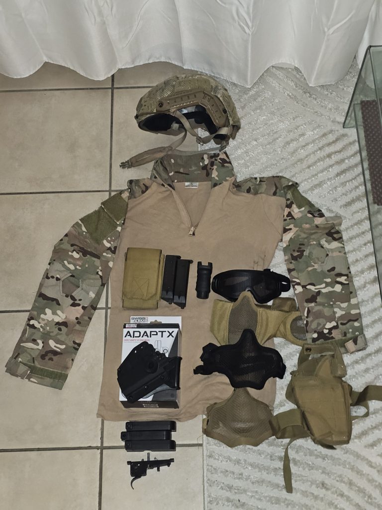 💥 Lot Equipement airsoft