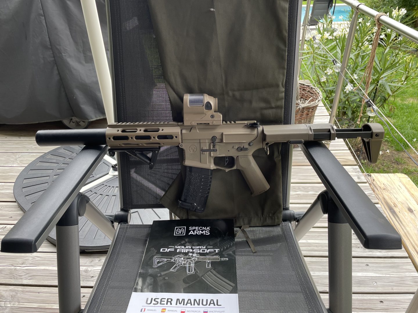 ARES Amoeba AM-014 Honey Badger Tan